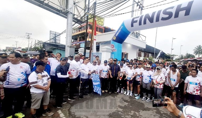 Dukcapil Art & Run Festival 2025 Resmi dibuka, Tandai Rangkaian Peringatan HUT ke-80 RI di Mimika