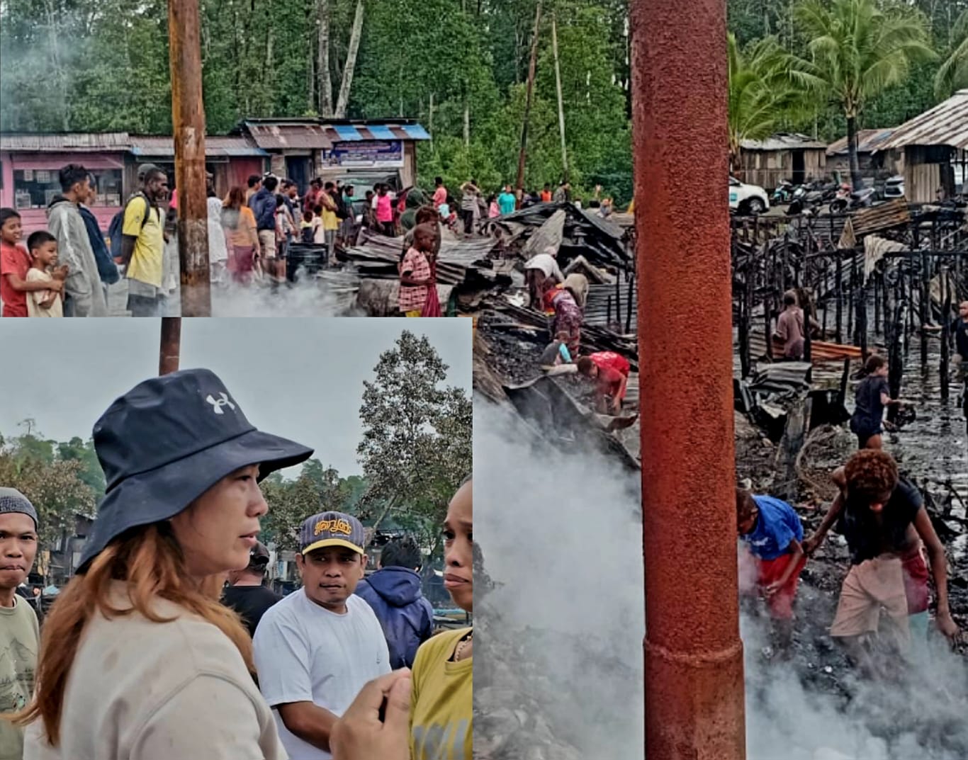 Wujudkan Kepedulian, Srikandi Demokrat Dapil VI Dessy Putrika Temui Korban Kebakaran di Poumako