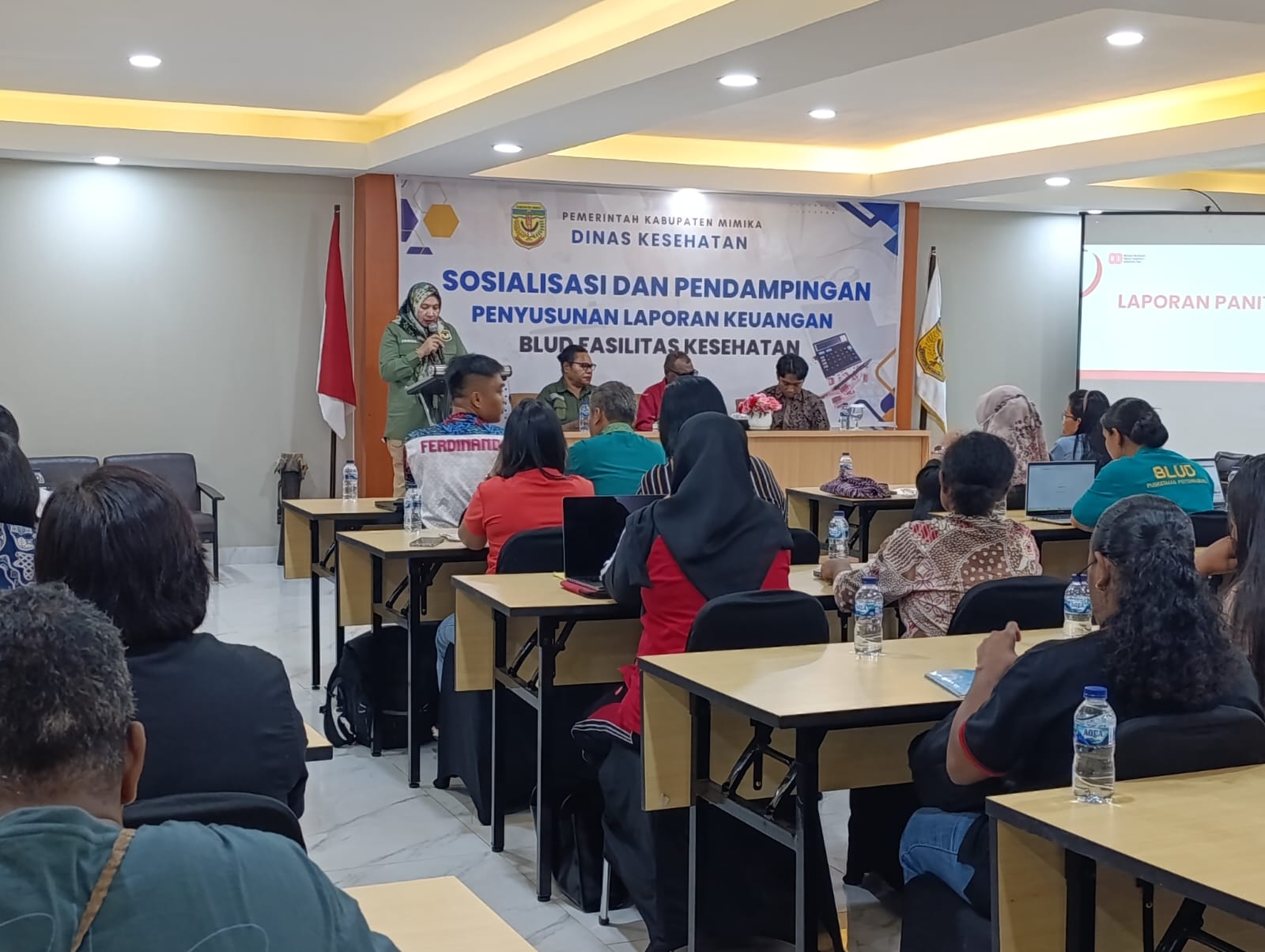 Wujudkan Pelayanan Kesehatan Berkualitas, Dinkes Mimika Gelar Sosialisasi Penyusunan Keuangan BLUD