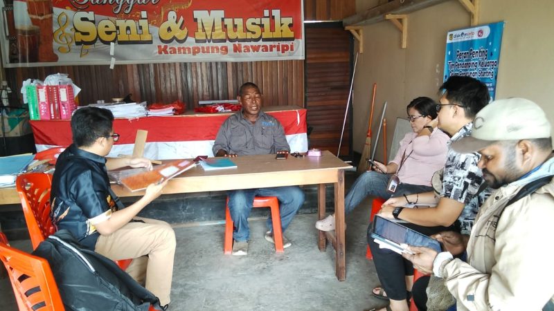 Balai Bahasa Turun Pemetaan Bahasa Kamoro di Nawaripi