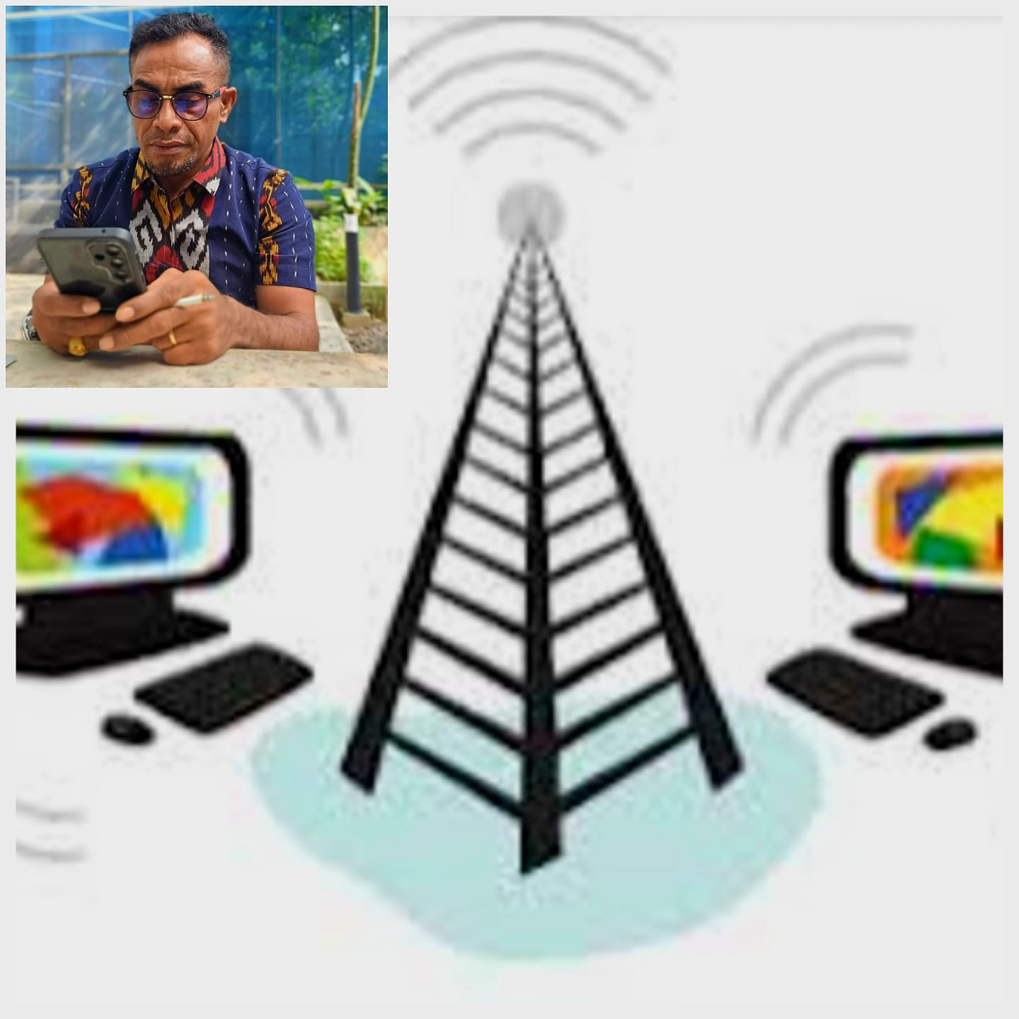 Memasuki Usia 80 Tahun Kemerdekaan RI, Jaringan Telkomsel Milik BUMN di Mimika Masih Memprihatinkan