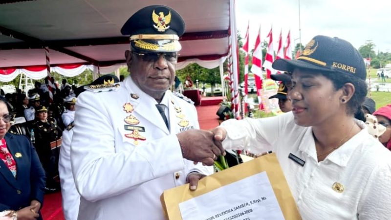 538 CPNS Terima SK di Peringatan HUT RI ke-80