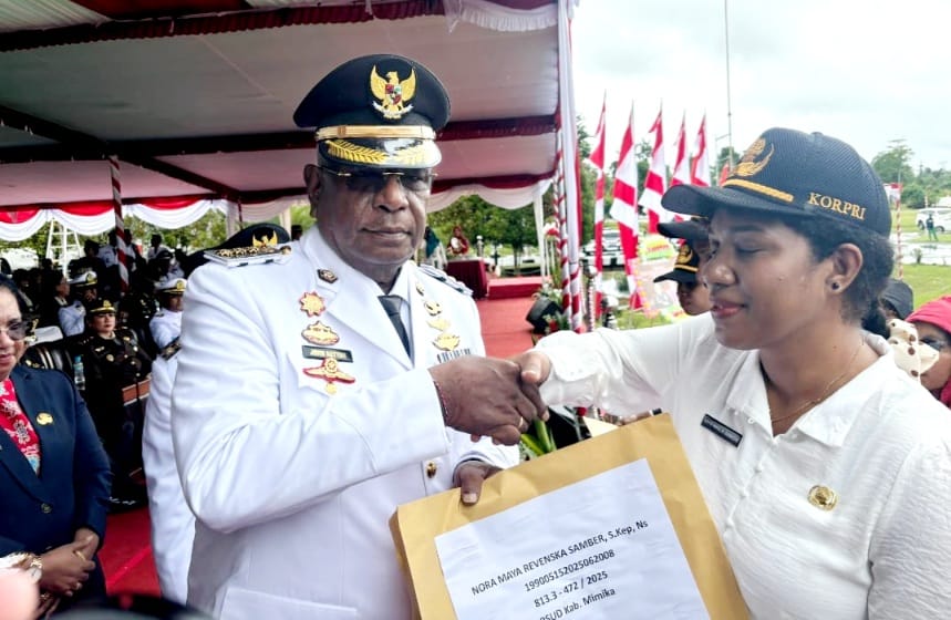 538 CPNS Terima SK di Peringatan HUT RI ke-80