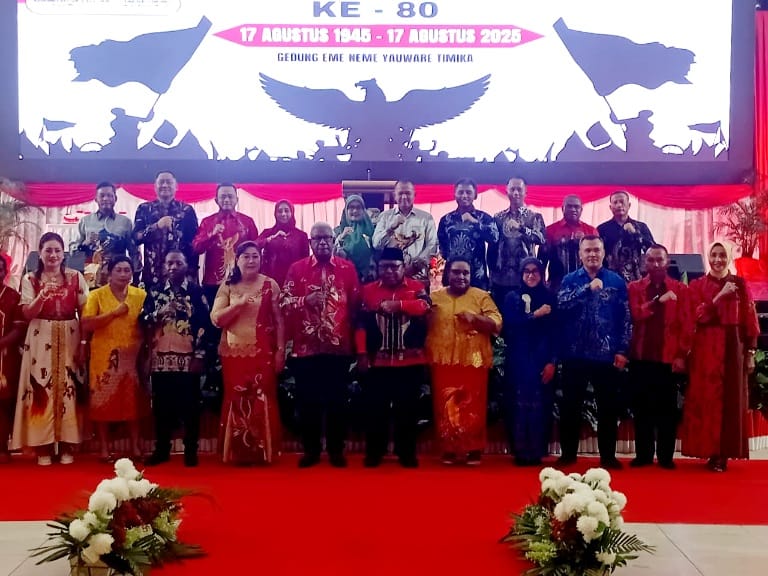 Bupati Jhon Rettob : Mari Bangkit Bersama Untuk Membangun Mimika Lebih Sejahtera