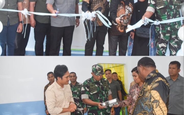 Dukung Program MBG, Pemkab dan Kodim 1710 Mimika Resmikan Dapur SPPG