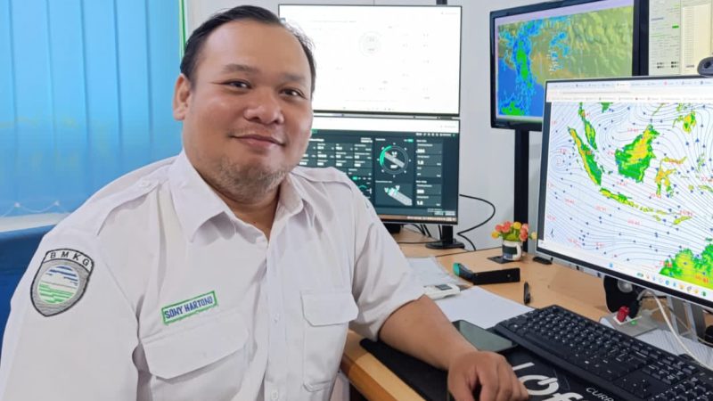 Waspada! BMKG : Wilayah Mimika Masih Berpotensi Diguyur Hujan