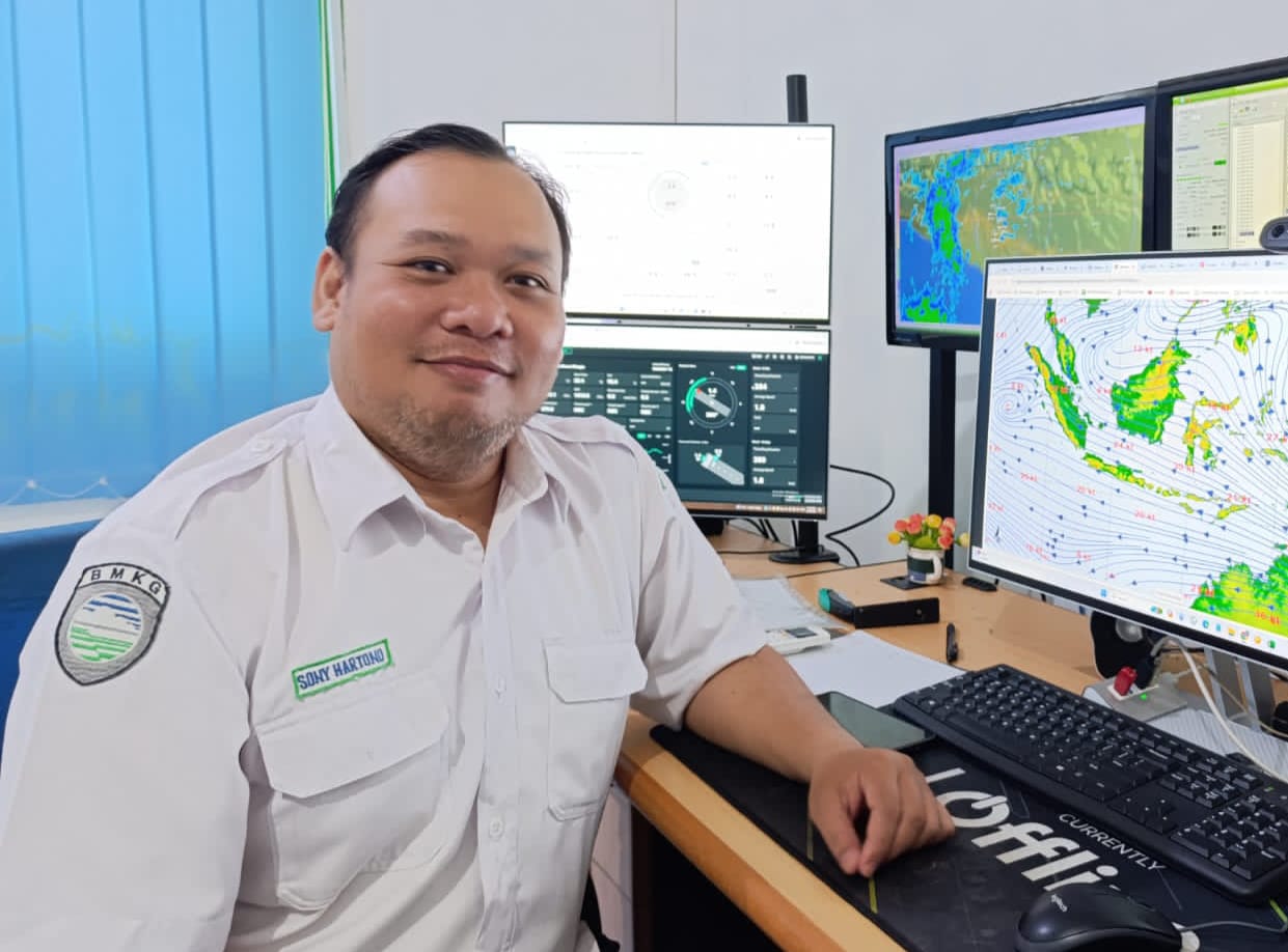 Waspada! BMKG : Wilayah Mimika Masih Berpotensi Diguyur Hujan