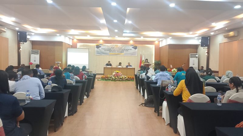 Posyandu Garda Terdepan Layanan Kesehatan, Dinkes Mimika Perkuat Koordinasi Lintas Sektor