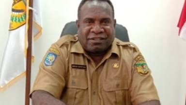 Putra Kamoro Abraham Kateyau, Resmi Ditunjuk Sebagai Plt Sekda Mimika