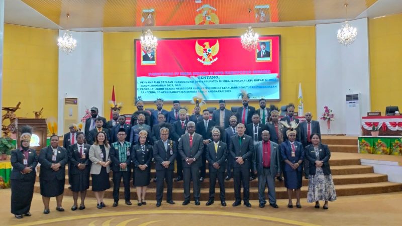 Delapan Fraksi Menyetujui LKPJ dan PP-APBD 2024 Ditetapkan Menjadi Perda