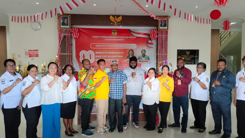 Kunjungi Dinas Peternakan, Komisi II DPRK Mimika Berharap Ada Transparansi dalam Pembagian Bibit Ternak