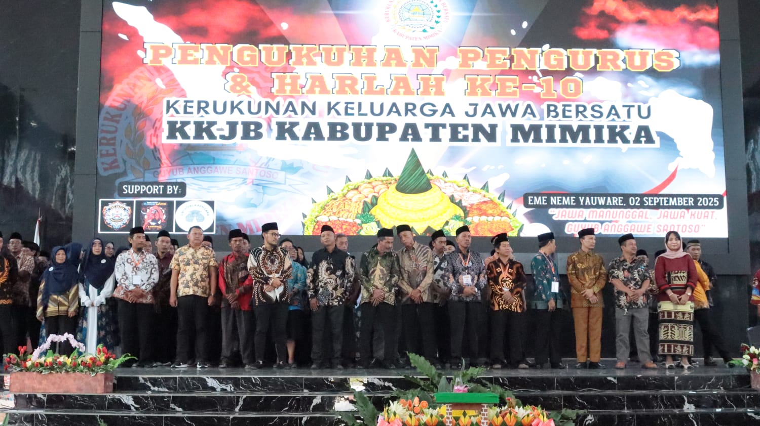 Pengukuhan Pengurus dan Harlah KKJB ke- 10, Syaikuri: Kita Perlu Bergandengan Tangan