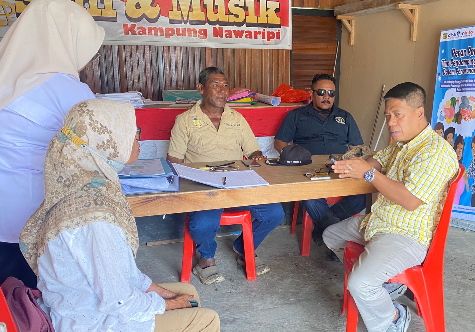 Pemerintah Pusat Akan Rehab 200 Rumah di Kampung Nawaripi