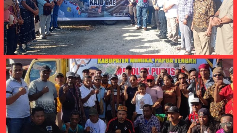 Nyatakan Sikap, Flobamora Mimika Tolak Putusan PTDH Kompol Kosmas Kaju Gae