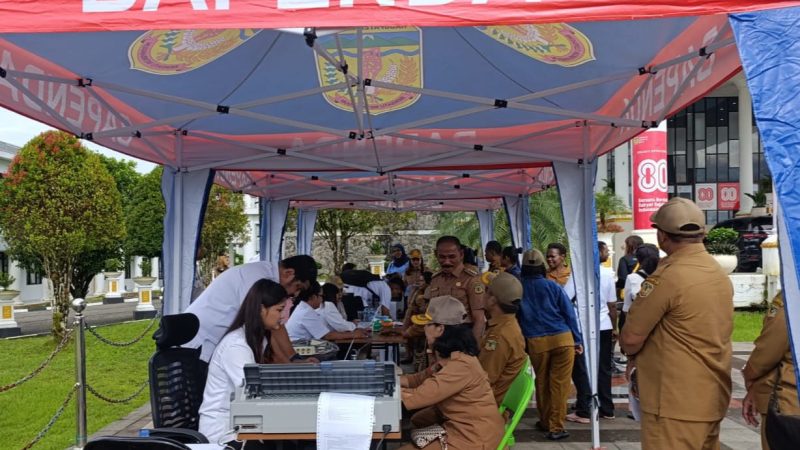 Bapenda Mimika Buka Posko Pelayanan Penghapusan Denda Pajak di Kantor Puspem