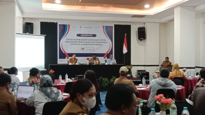 WVI Dukung Percepatan Penurunan Stunting, Pemkab Mimika Himbau Dukungan Semua Pihak