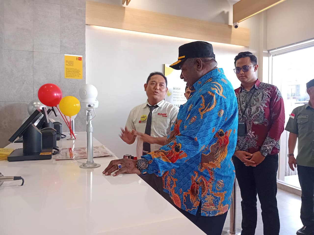 Pj Sekda Mimika Resmikan Richeese Factory, Kuliner Modern dan Signal Positif Investasi Daerah
