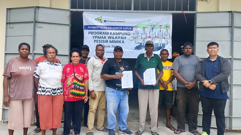 YPMAK Bentuk Pokja Kelurahan Wania, Warga Sepakat Berkebun Jadi Program Awal