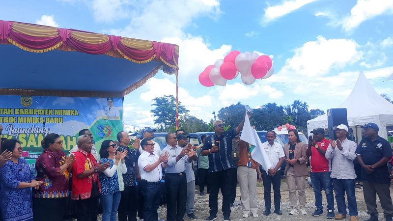 Bupati Mimika Launching Bank Sampah, Ubah Sampah Jadi Pundi Rupiah
