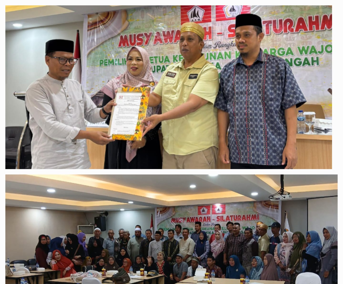 Musda KKW ke II, Ust Muhammad Tahir Terpilih Sebagai Ketua Pilar Wajo Timika Secara Aklamasi