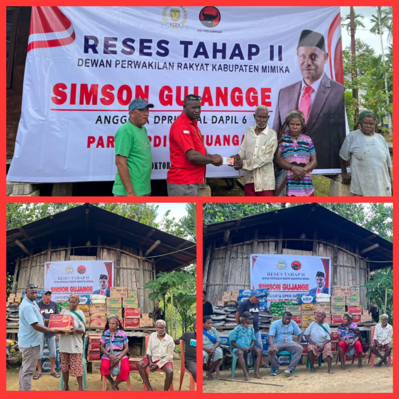 Reses di Distrik Jita, Legislator Dapil VI Simson Gujangge Serap Aspirasi Warga, Rumah Layak Huni Jadi Harapan Utama