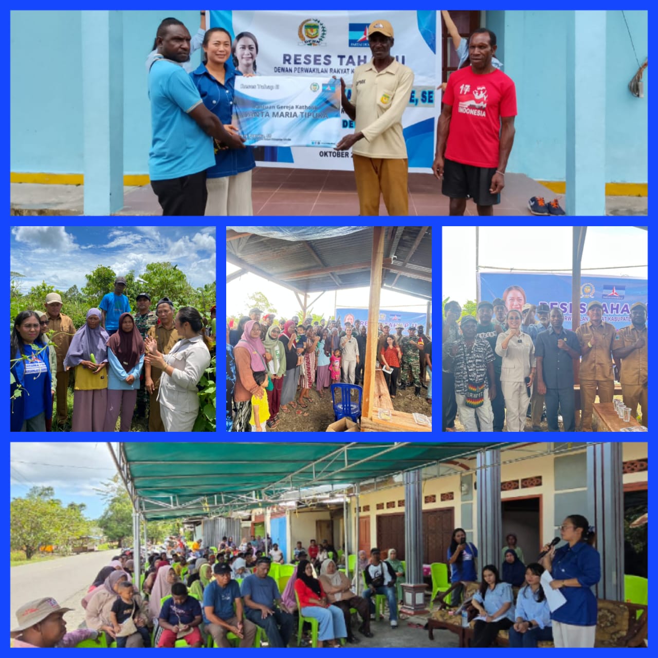 Jaring Aspirasi di Tiga Kampung, Srikandi Demokrat Dapil VI Dessy Putrika Tampung Ragam Usulan dari Petani – Nelayan