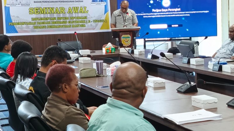 Pemkab Mimika Genjot Peningkatan SDM Unggul Lewat Sistem Informasi Berbasis Elektronik