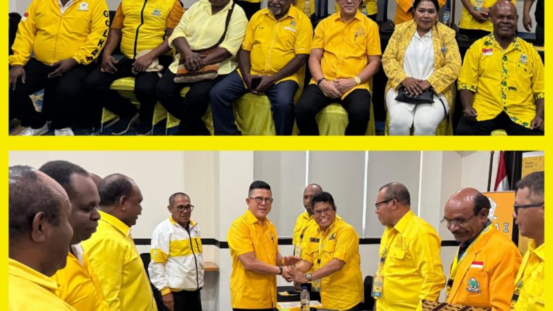 Besok, Golkar Papua Tengah Gelar Musda II di Mimika, Ketua Umum Bahlil Lahadalia Dijadwalkan Hadir
