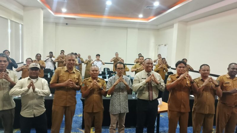 Dinas PUPR Mimika Gelar Seminar Pendahuluan Penyusunan Dokumen Pendukung Kebijakan Tata Ruang 