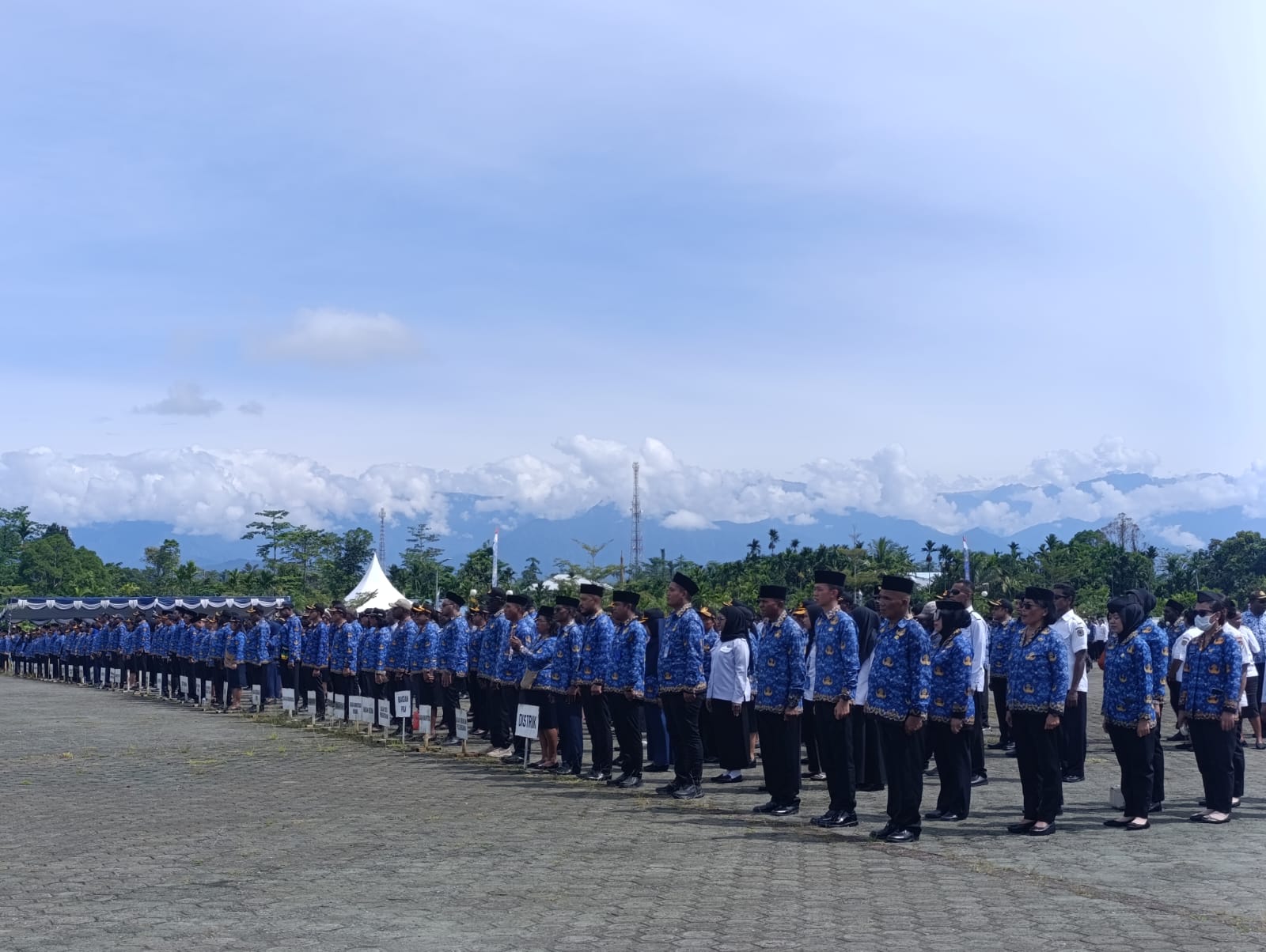 Peringati HUT Korpri ke-54, Pj Sekda Mimika Tekankan Integritas dan Pelayanan Publik