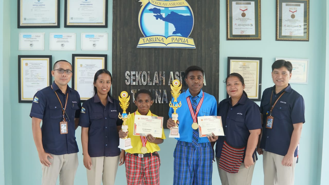 Dua Pelajar SATP Sabet Juara I Olimpiade Nasional 2025