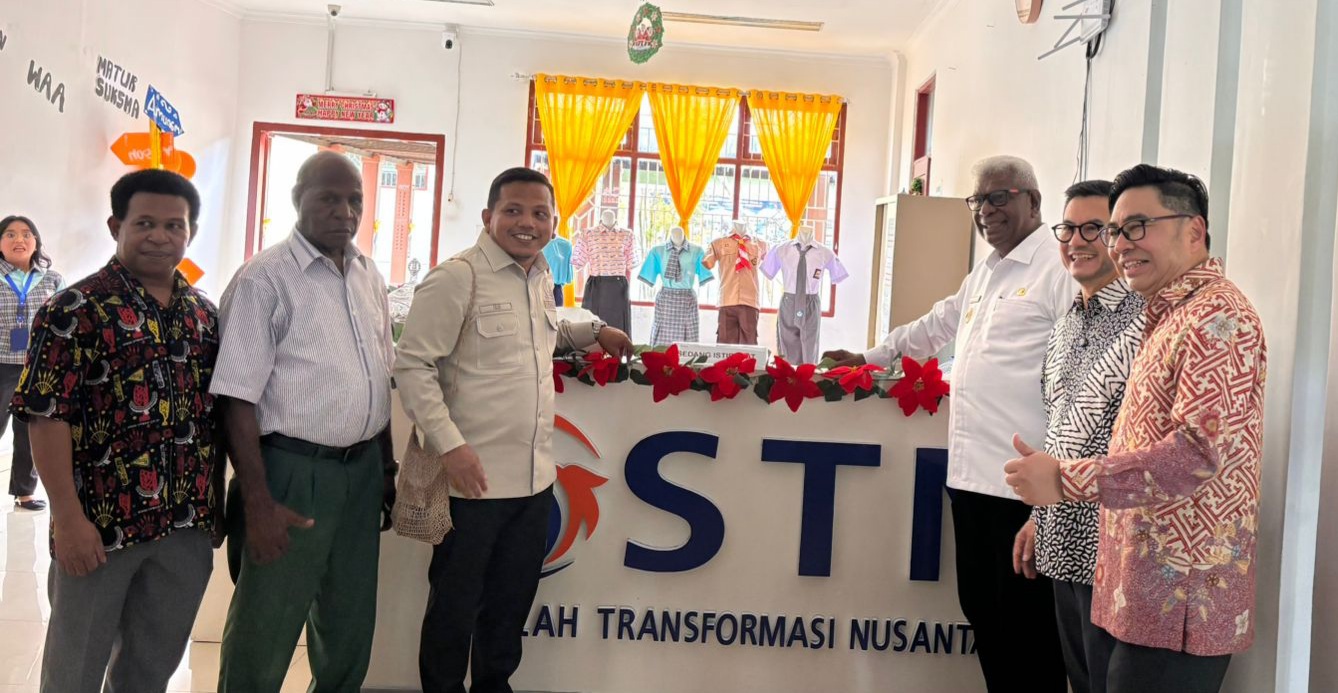 Resmikan STN Mimika, Bupati Tekankan Pendidikan sebagai Investasi Masa Depan