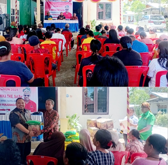 Reses di Mimika Baru, Legislator Dapil III Adrian Thie diminta Kawal Aspirasi Infrastruktur dan Sosial