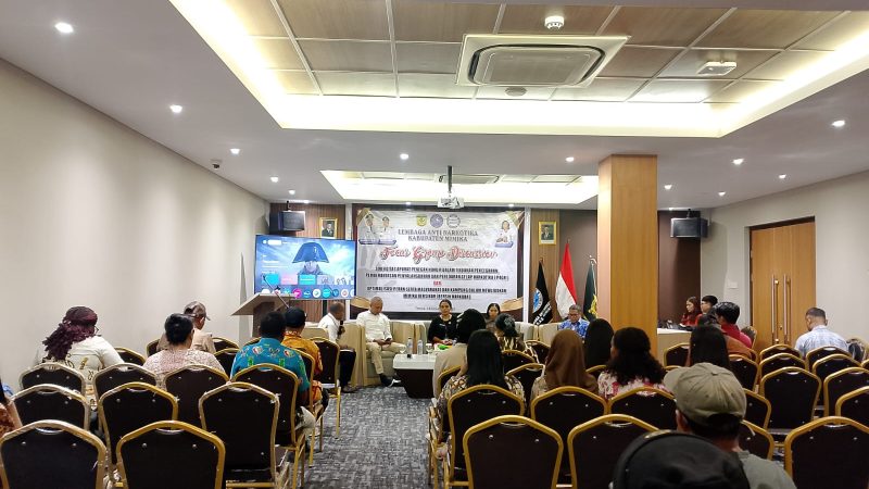 Ancaman Narkotika Mengkhawatirkan, LAN Mimika Konsolidasikan Kekuatan Lintas Sektor