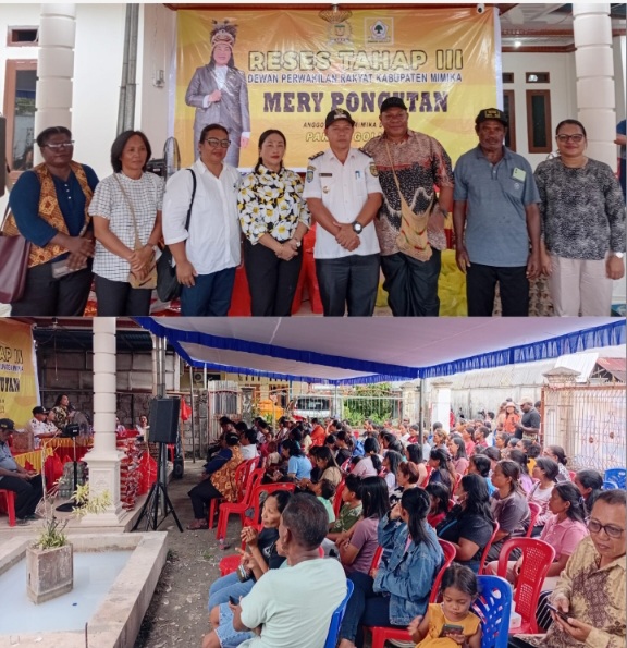 Reses di Inauga, Warga Curhat Soal BLT ke Legislator Dapil IV Mery Pongutan