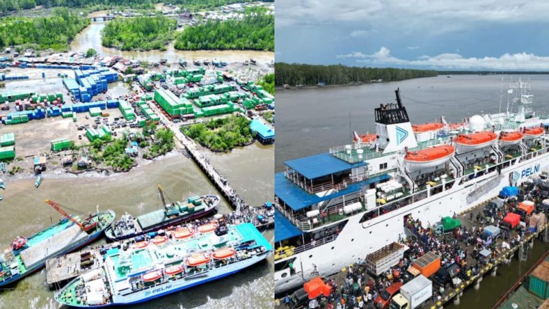 Pelni Timika Pastikan Mudik Natal Aman, Arus Balik Diprediksi Meningkat