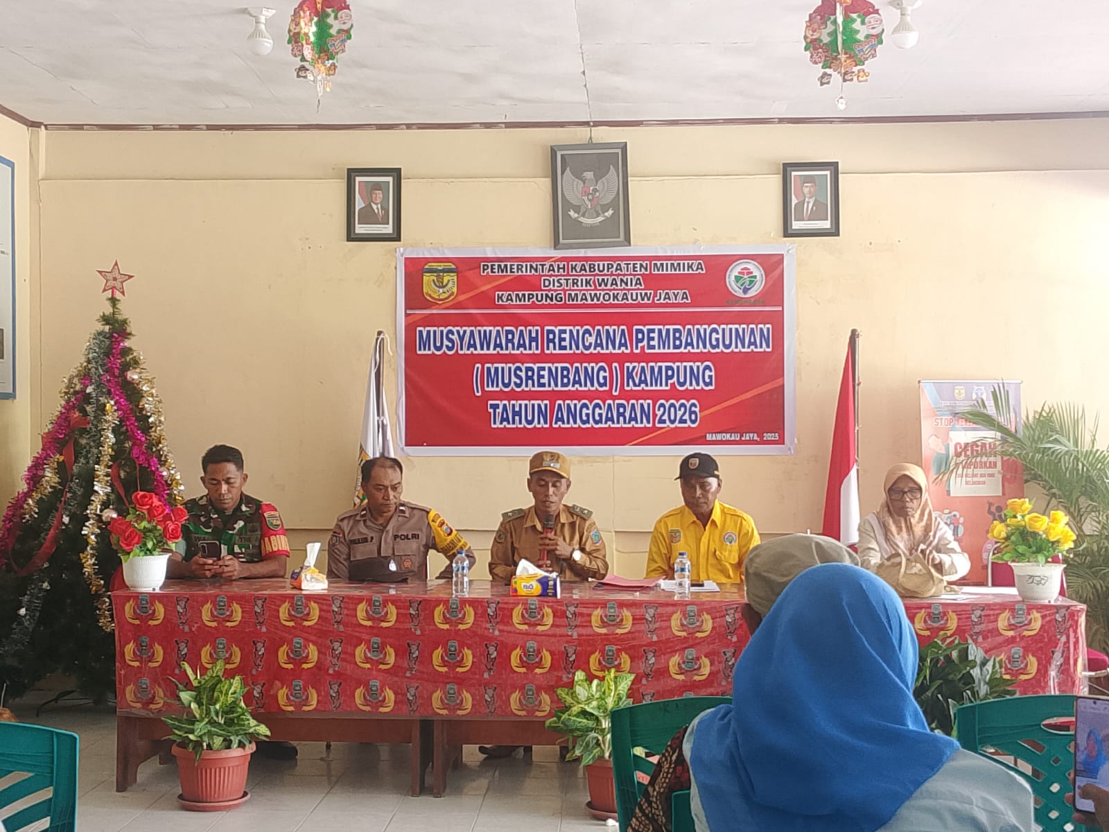 Suara Warga Menggema di Musrenbang Mawokauw Jaya, Drainase hingga Jalan Jadi Harapan Primadona