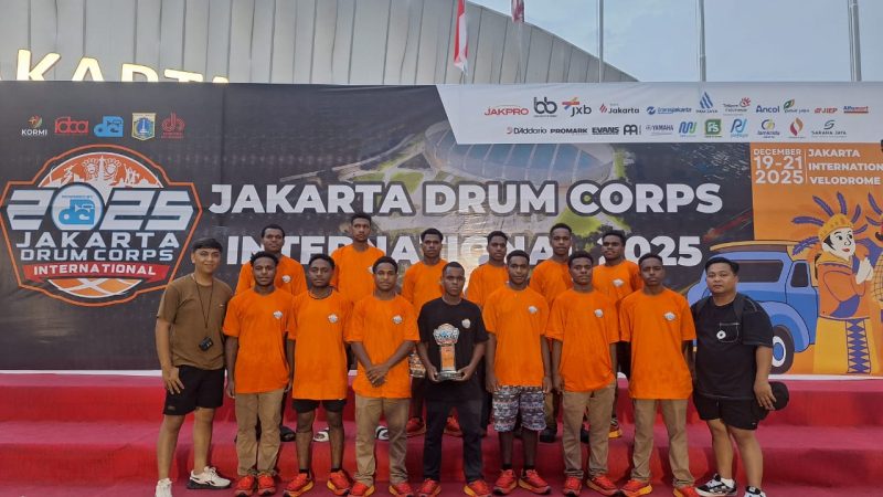 Anak-anak Papua Bersinar di JDCI, Marching Band SATP Raih Juara Favorit