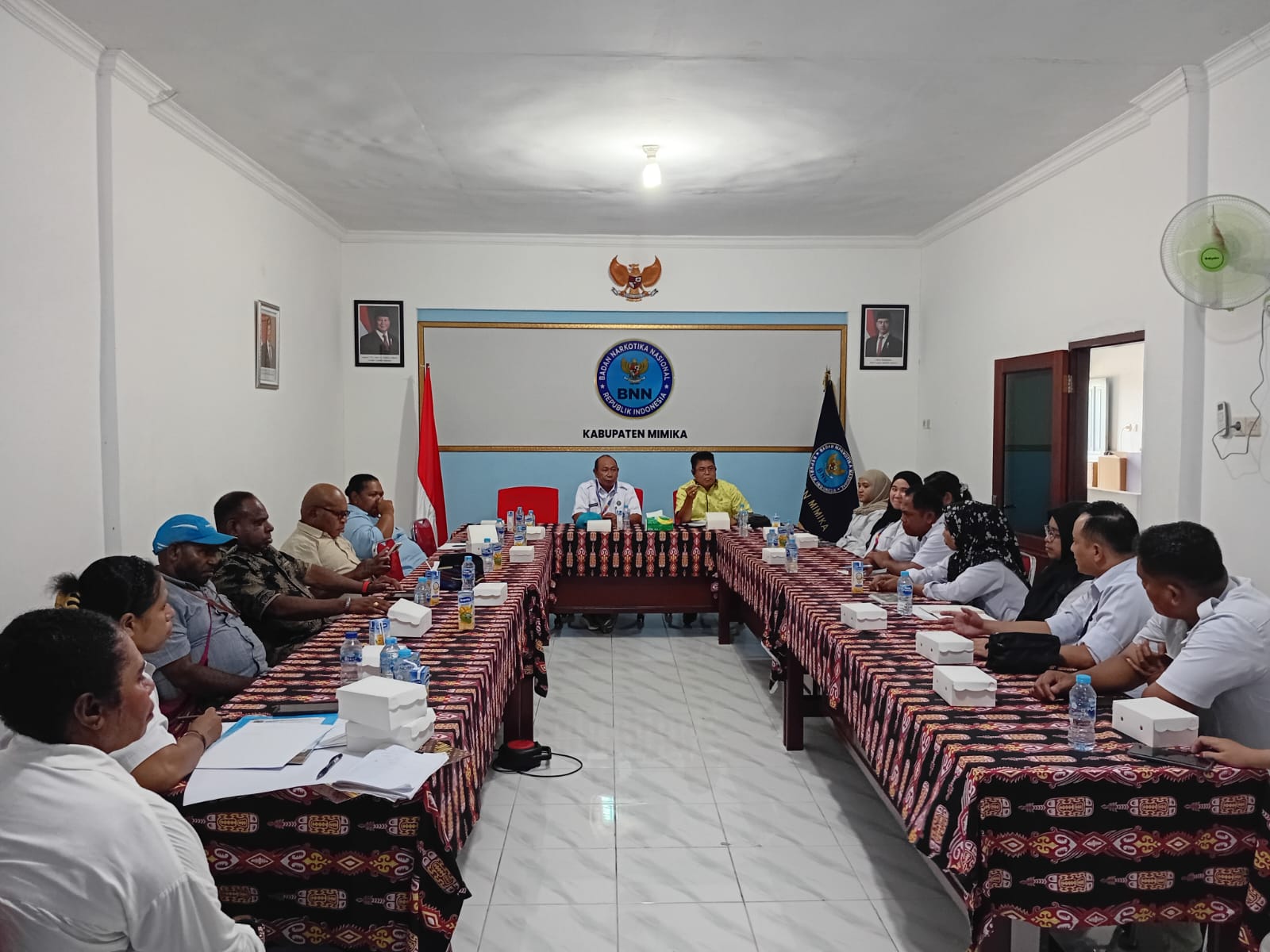 Generasi Muda Jadi Harapan Daerah, Komisi I DPRK Mimika Temui BNN
