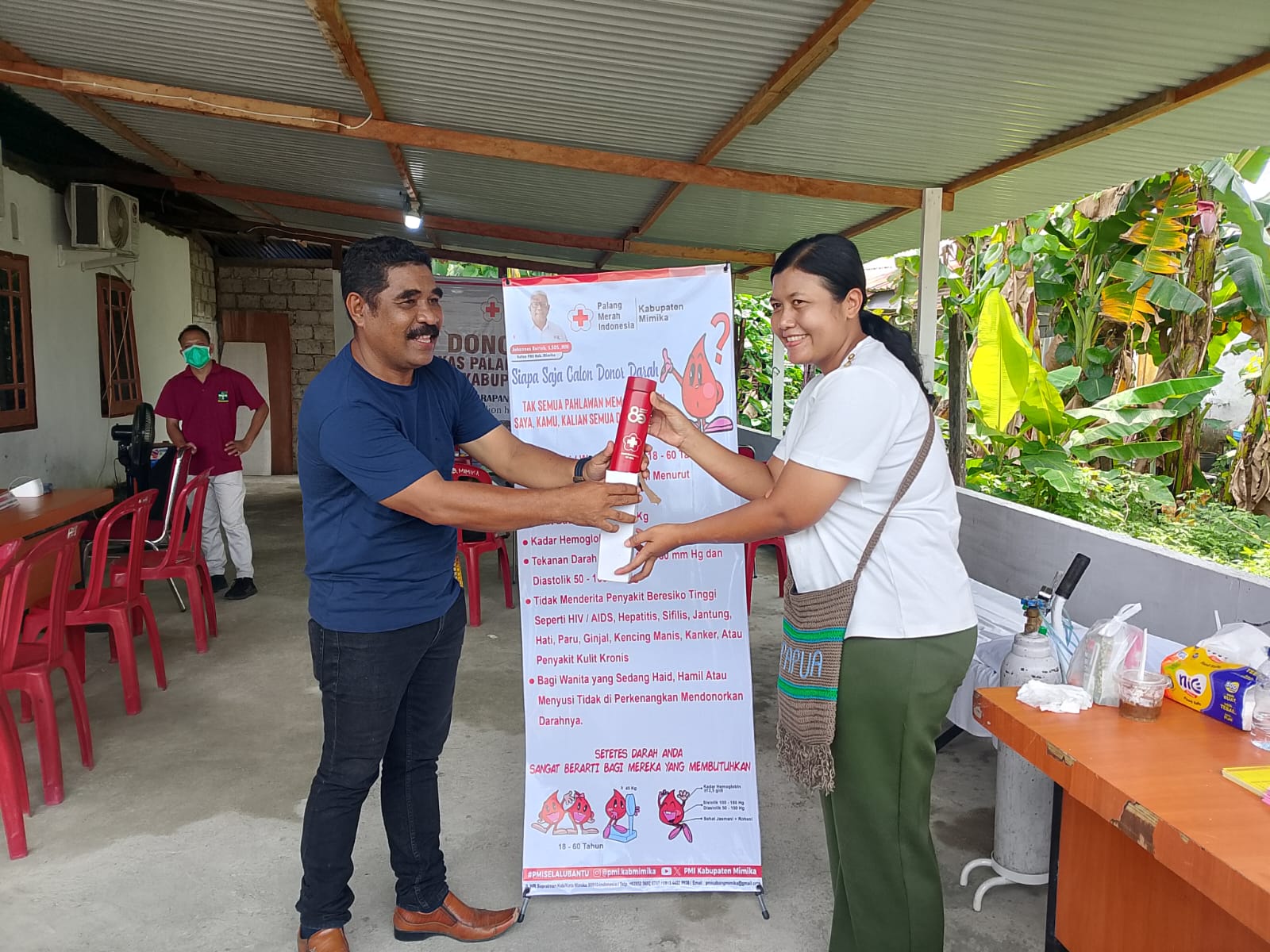 Wujudkan Kepedulian Sosial, PMI Mimika Lakukan Donor Darah