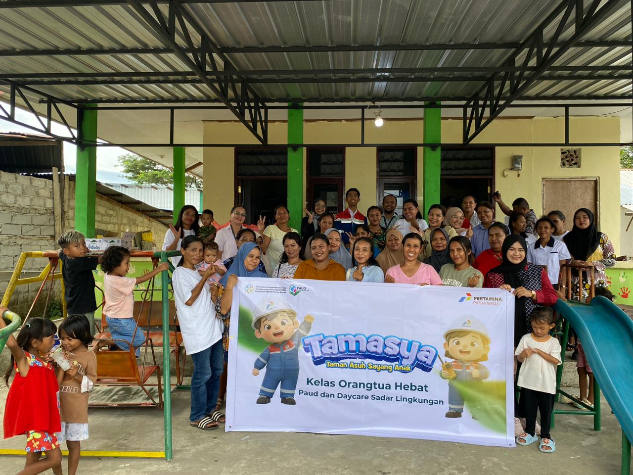 Pertamina Patra Niaga Bersama BKKBN Maluku Perkuat Ketahanan Keluarga Melalui Kelas Parenting Tamasya Darling