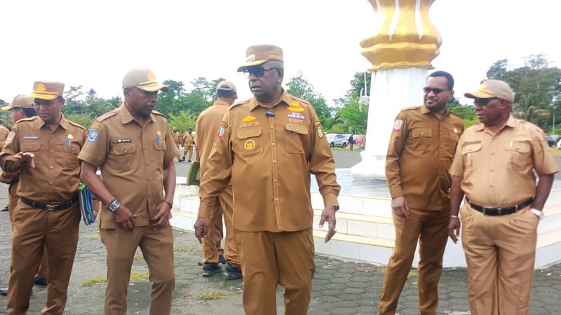 Dorong Transparansi, Bupati Mimika Desak OPD Segera Tuntaskan LAKIP 2025