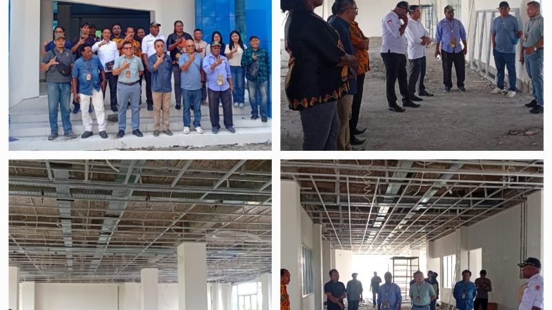 Komisi III DPRK Mimika Soroti Keterlambatan Rehabilitasi Gedung Perpustakaan