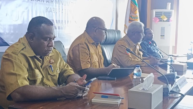 Bahas Pengelolaan Air Bersih, Pemkab Mimika Hadirkan Pihak Swasta Profesional