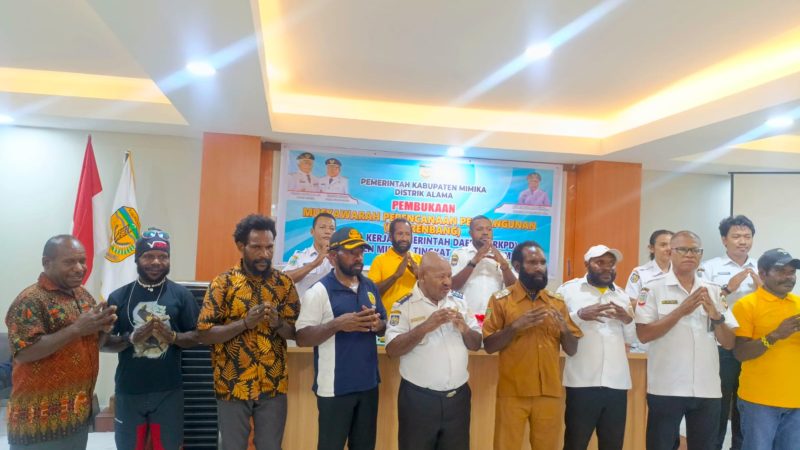 Musrenbang Distrik Alama, Ini Prioritas Pembangunan yang Diusulkan