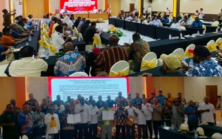 Merawat Kebersamaan, Pemprov Papua Tengah dan Tiga Kabupaten Bersinergi Wujudkan Kapiraya Damai