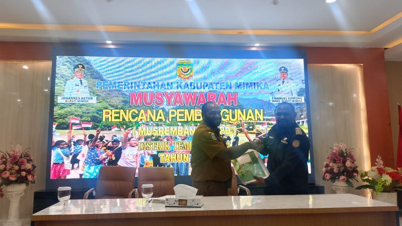 Musrenbang Distrik Tembagapura 2026: Jembatan, Pendidikan, Kesehatan dan Transportasi Masih Minim