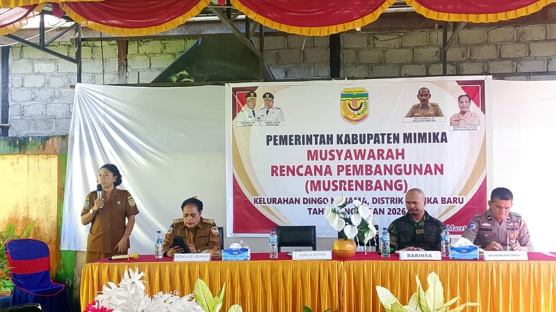 Paradefoto : Musrenbang Kelurahan Dingo Narama – Distrik Mimika Baru