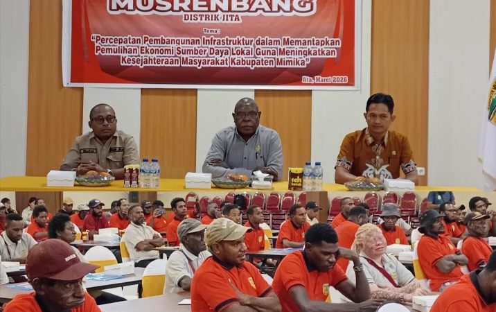 Dongkrak Pemerataan Pembangunan dari Kampung ke Kota, 10 Kampung di Distrik Jita Titipkan 129 Usulan Program