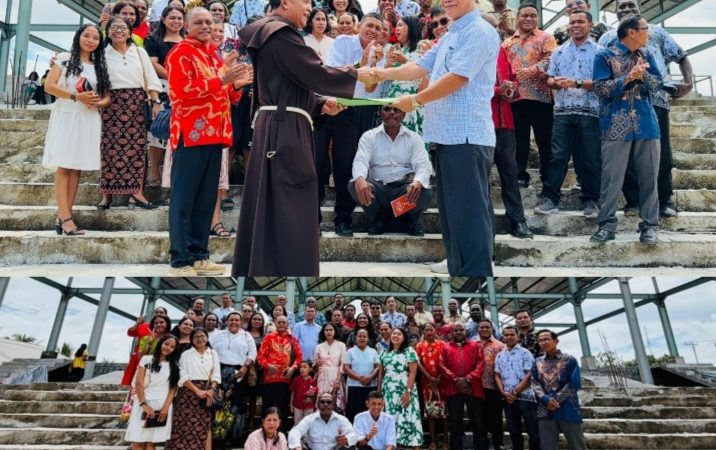 Pengurus Dewan Pastoral Stasi Santo Petrus SP 1 Periode 2026–2029 Resmi Dilantik